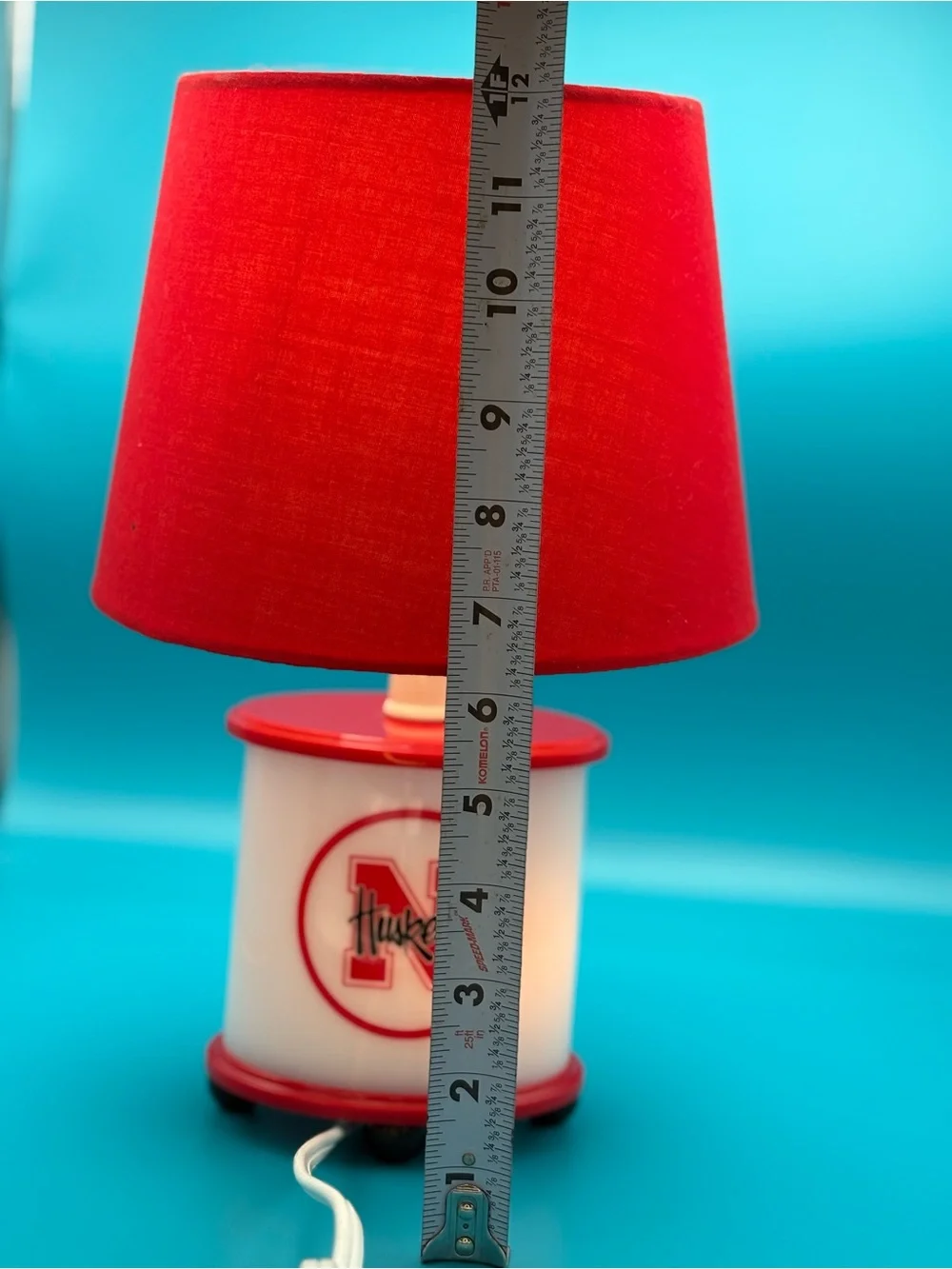 Nebraska Huskers Mini Table Lamp